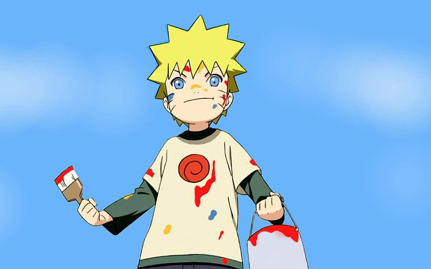Naruto Kid To Hokage, boruto kid HD тапет