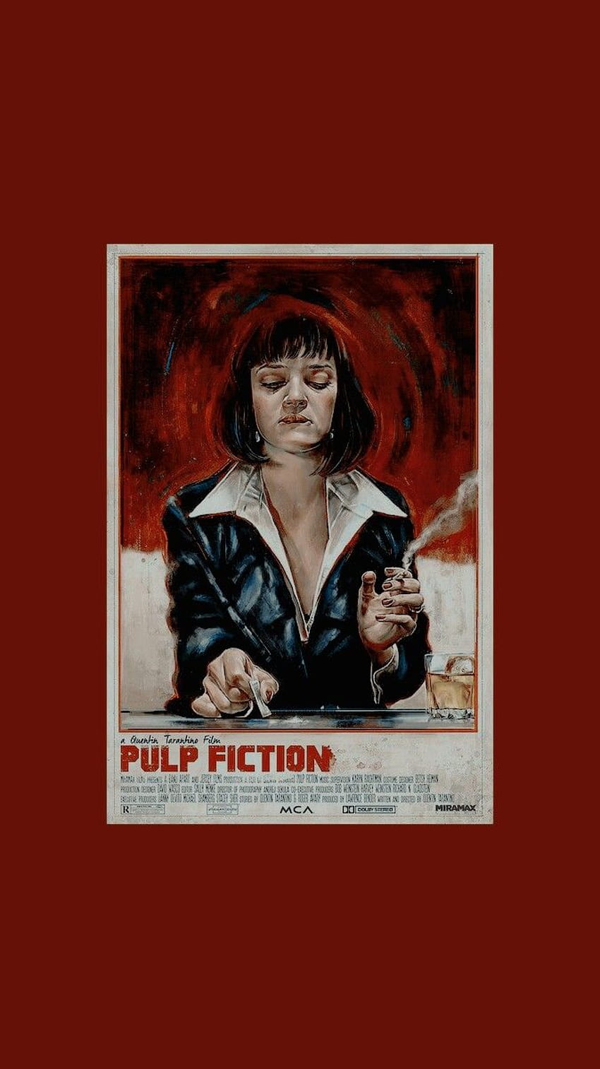 Pulp Fiction de parede, pulp fiction móvil fondo de pantalla del teléfono