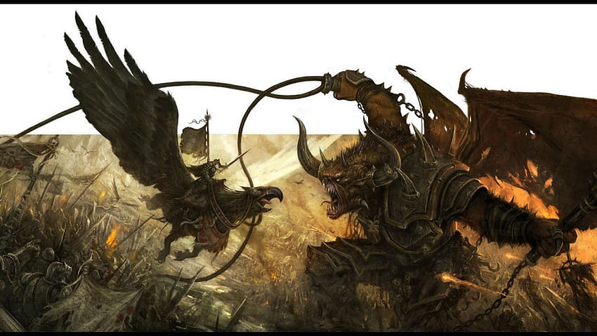 Invasion warhammer fantasy art daarken HD wallpaper