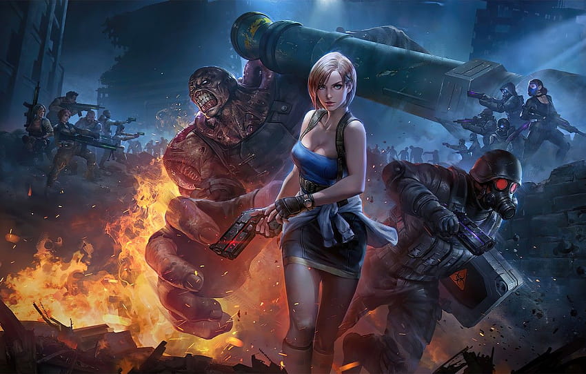 4 Resident Evil 3 Nemesis 2020, re3 HD wallpaper