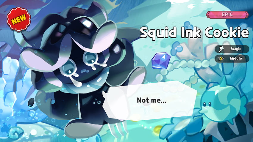 Many of you have got it already, but today I got Squid Ink Cookie? Any tips? : r/CookieRunKingdoms HD wallpaper