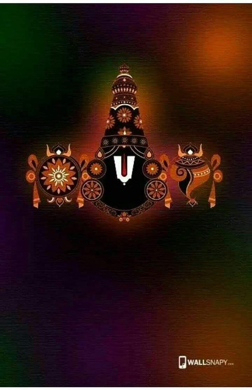 God Venkateswara HD Wallpaper | Lord Balaji Logo
