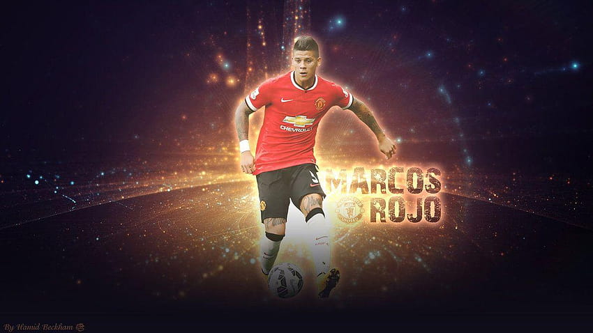 Marcos Rojo Manchester United 2014 HD wallpaper