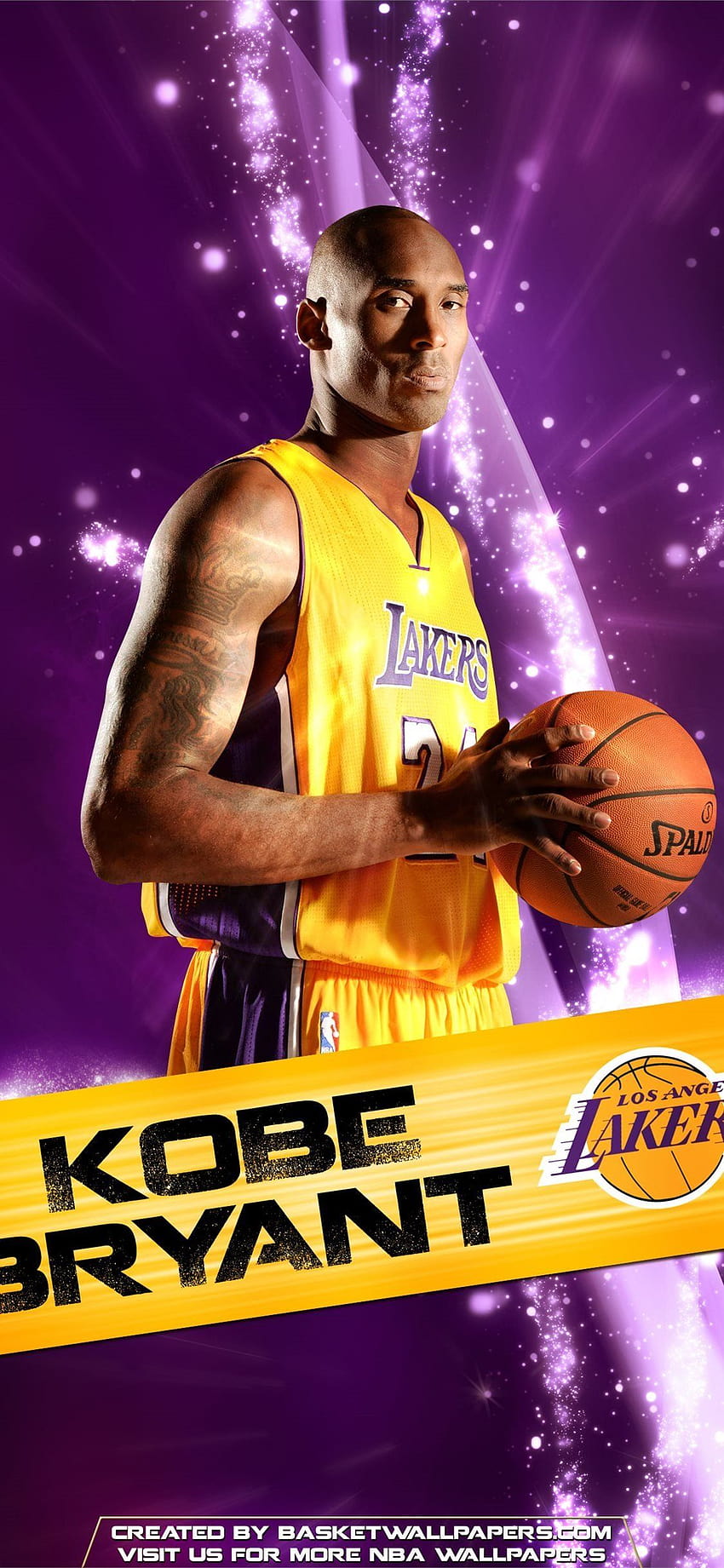 Vale Kobe Bryant (1978-2020) iPhone X/XS/11 Wallpapers