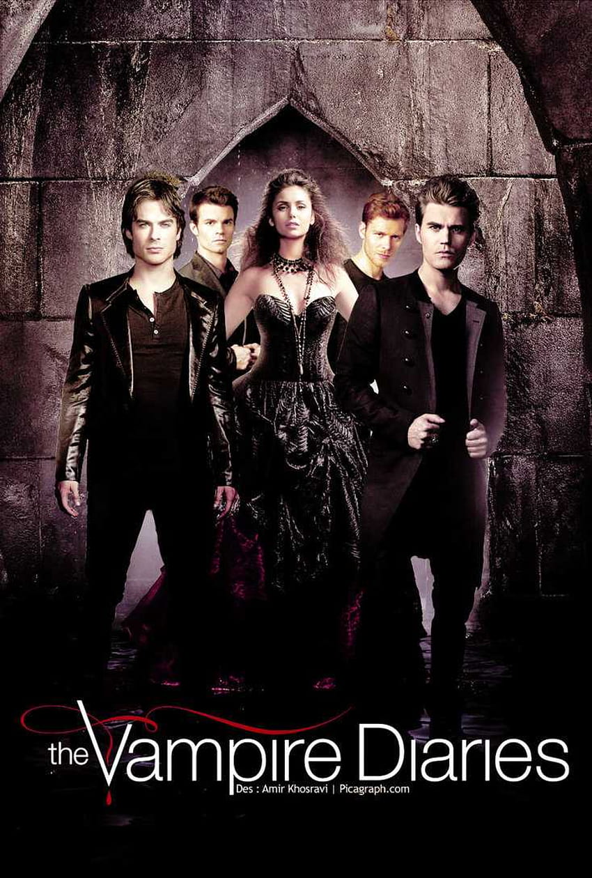 The Vampire Diaries Season 5  Elenco de diários de um vampiro, Diário de  um vampiro engraçado, Vampiro
