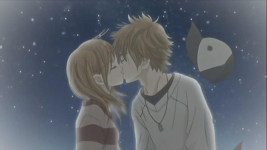 Chicos Anime dandose un beso, anime besos HD wallpaper
