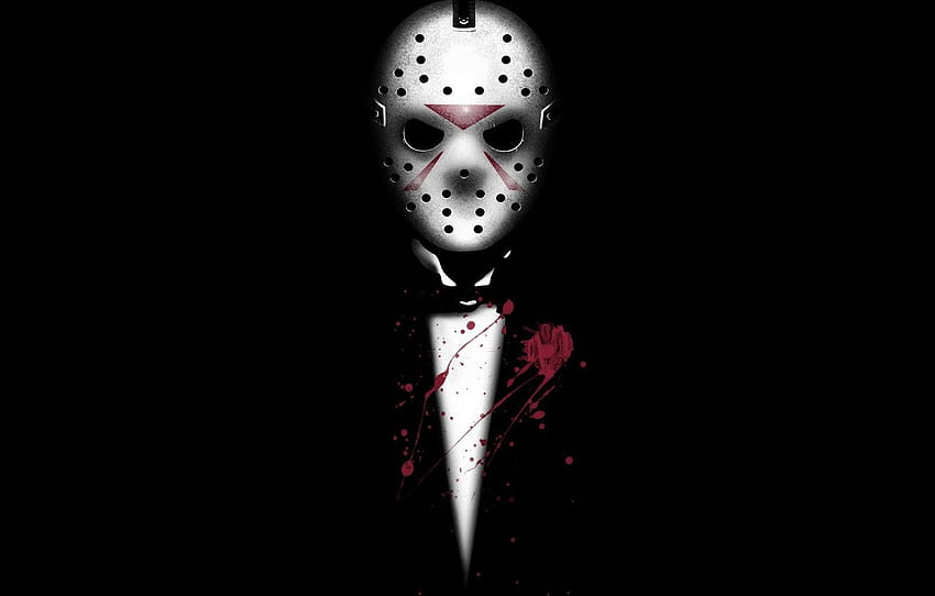 blood, Jason Voorhees, Jason Voorhees, Friday the 13th, The Friday the 13th, hockey mask , section разное, friday 13 HD wallpaper