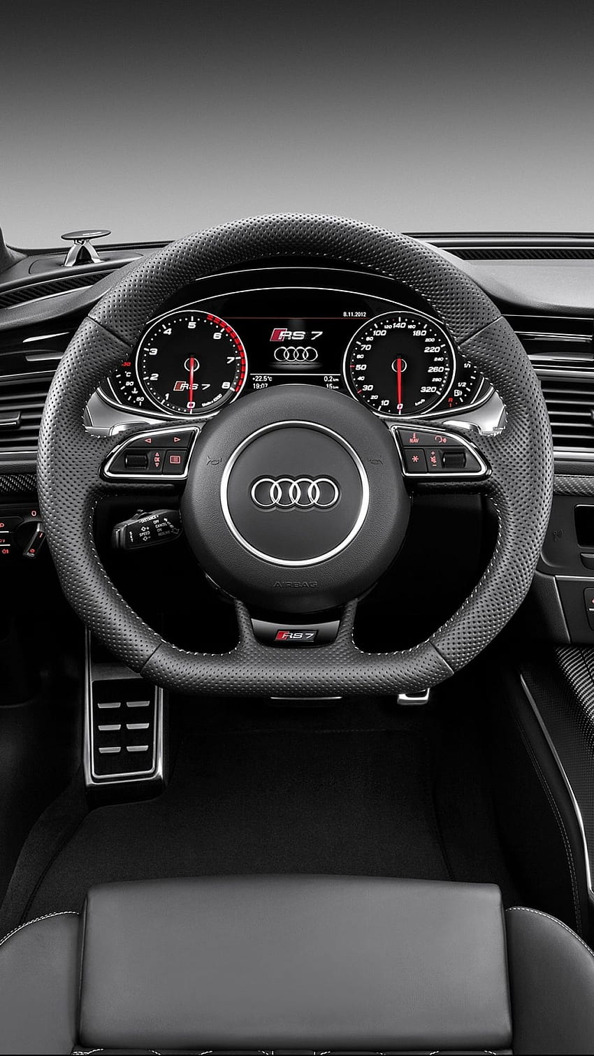Audi Rs7 2013 Interior, audi rs7 android phone full HD phone wallpaper