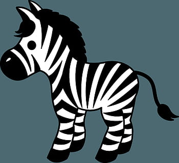 baby zebra cartoon clipart