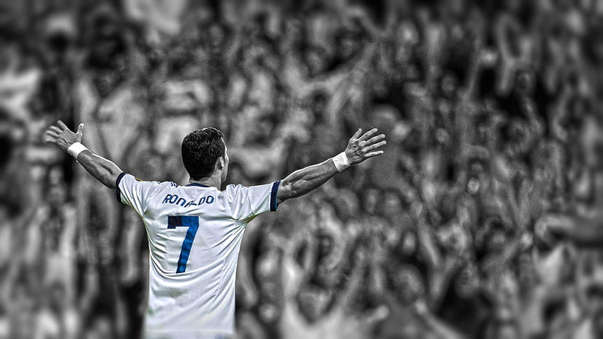 Cristiano Ronaldo Cutout R graphy La Liga Real Madrid, laliga HD wallpaper