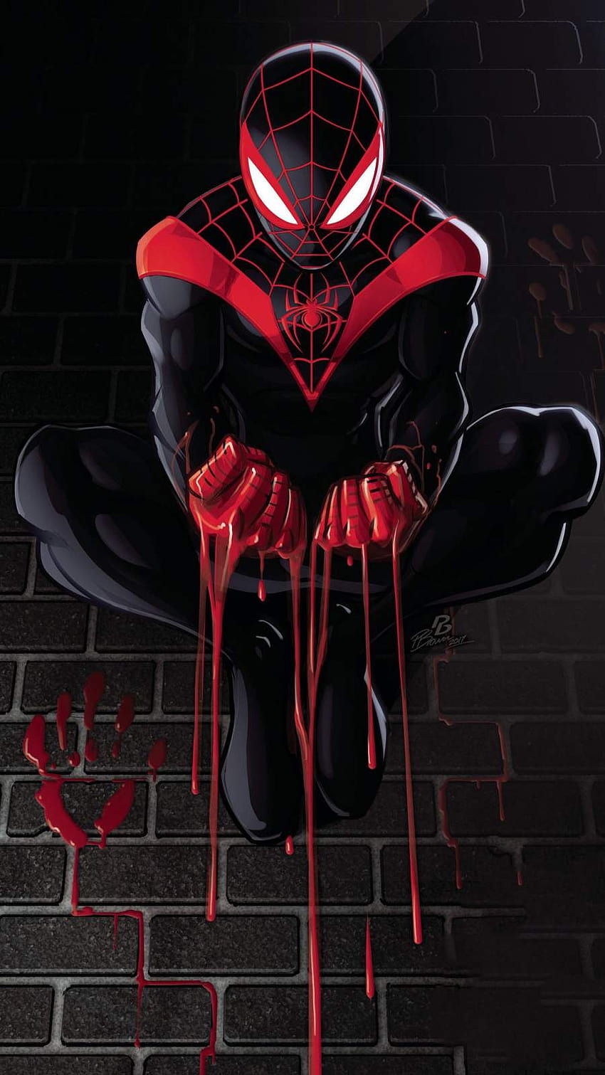 Spider Man Red Black IPhone, iphone vermelho e preto Papel de parede de celular HD