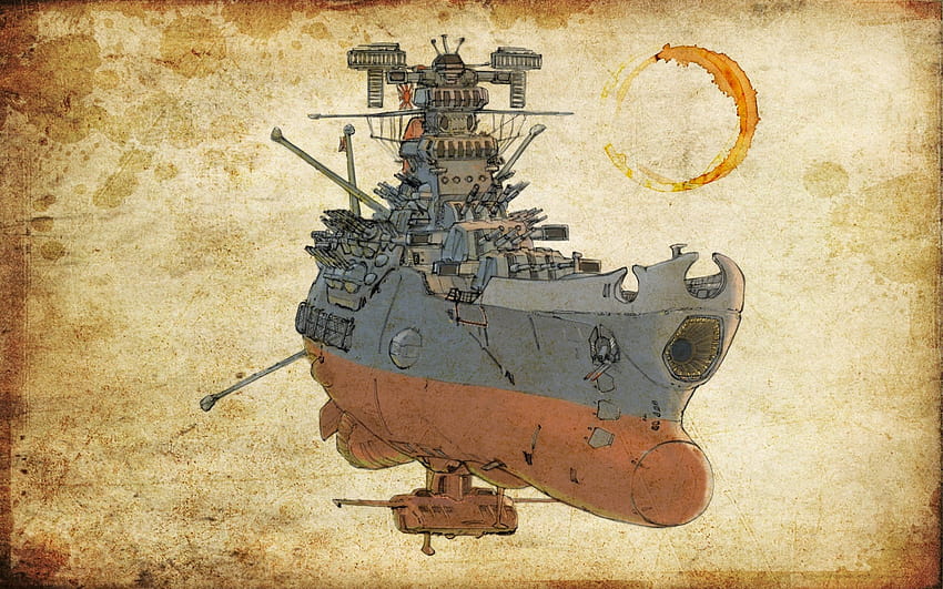 space, Battleship, Yamato, Anime, Sci fi, Science, Fiction, Futuristic, Spaceship, Ship, Boat, Anime / and Mobile Backgrounds, space battleship yamato fondo de pantalla