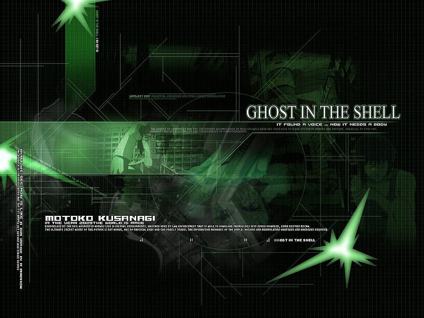 Ghost in the Shell, no system is safe HD wallpaper