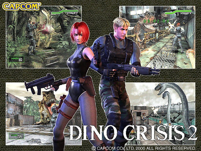 Dino Crisis2, dino crisis 2 HD wallpaper