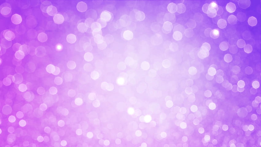 Berkilau dan gemerlap lampu di latar belakang ungu Motion Backgrounds, latar belakang ungu muda Wallpaper HD
