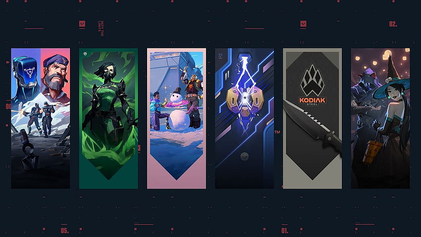 Valorant Episode 3 Act 3: All player cards, gun buddies, and sprays in Battlepass HD wallpaper