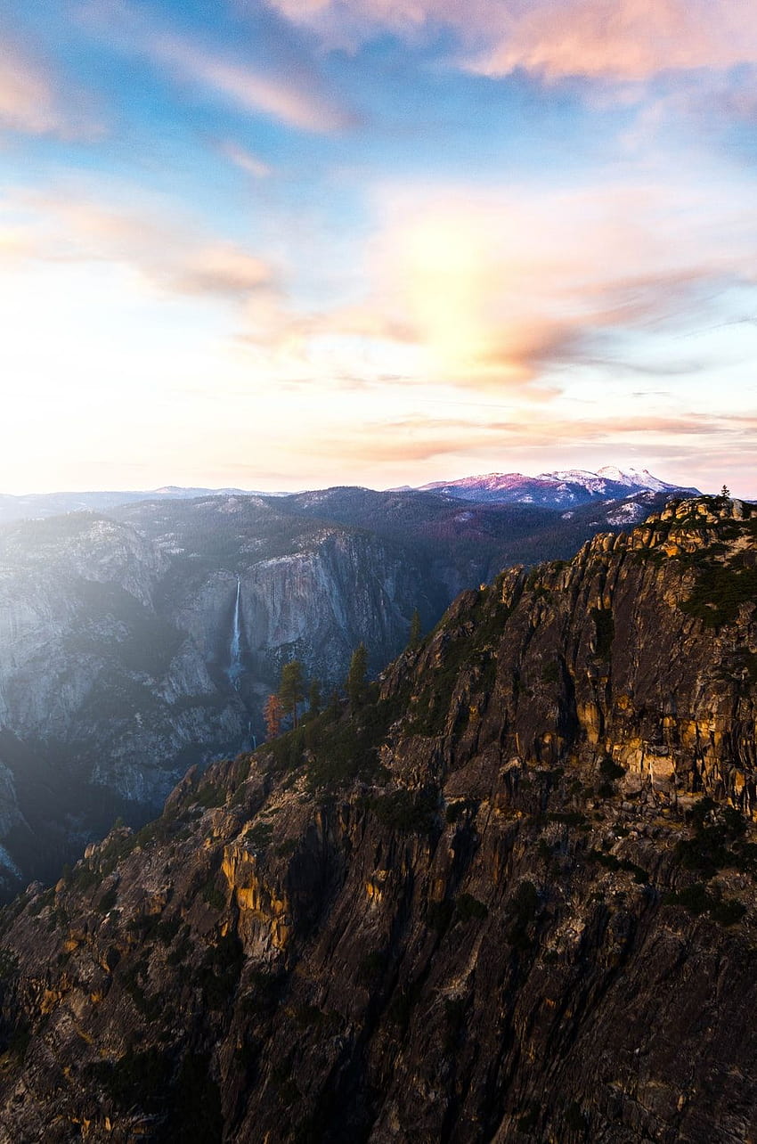 Yosemite National Park ..., yosemite valley morning sunrise HD phone wallpaper