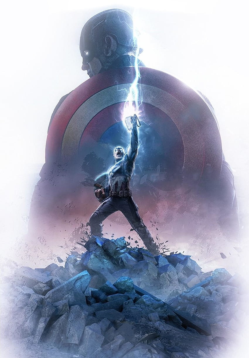 Captain America posted by ...cute, captain america fight HD phone wallpaper