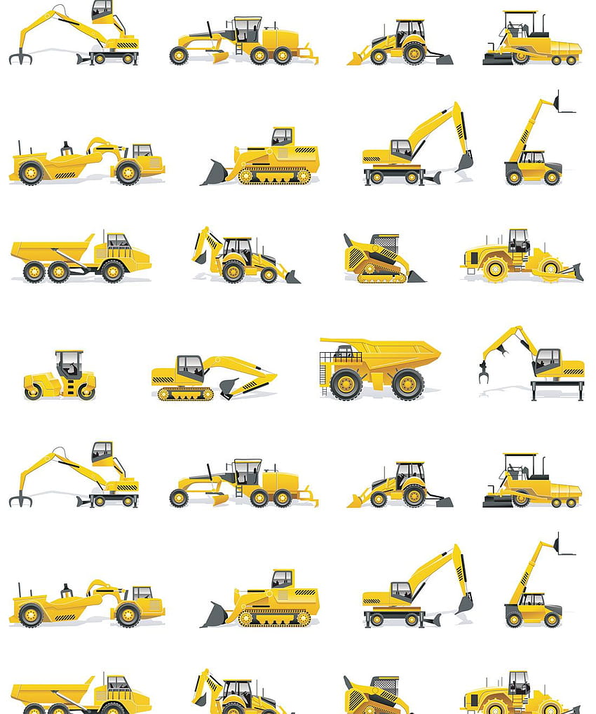 Tonka Tough • Brrrum It's Construction time • Milton & King, yellow trucks HD phone wallpaper