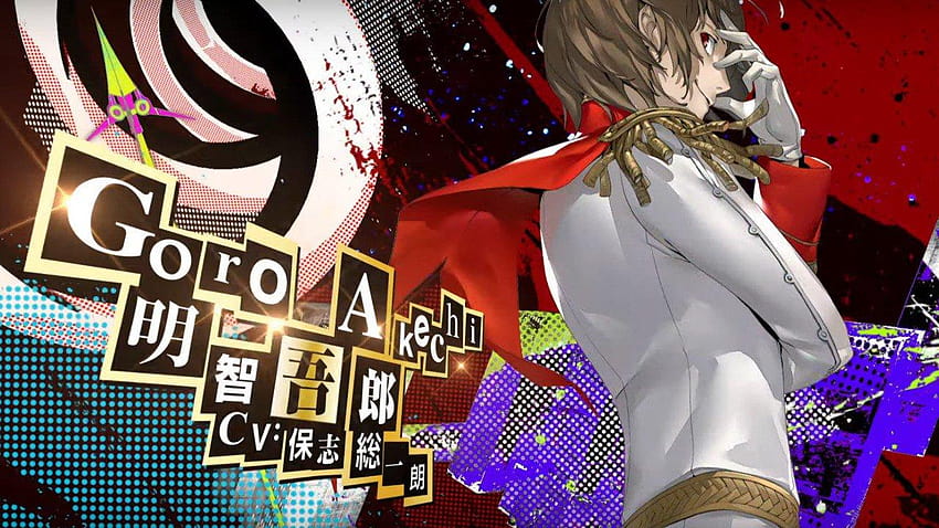 Akechi получава свой собствен трейлър за персонажи от Persona 5 Royal, goro akechi HD тапет