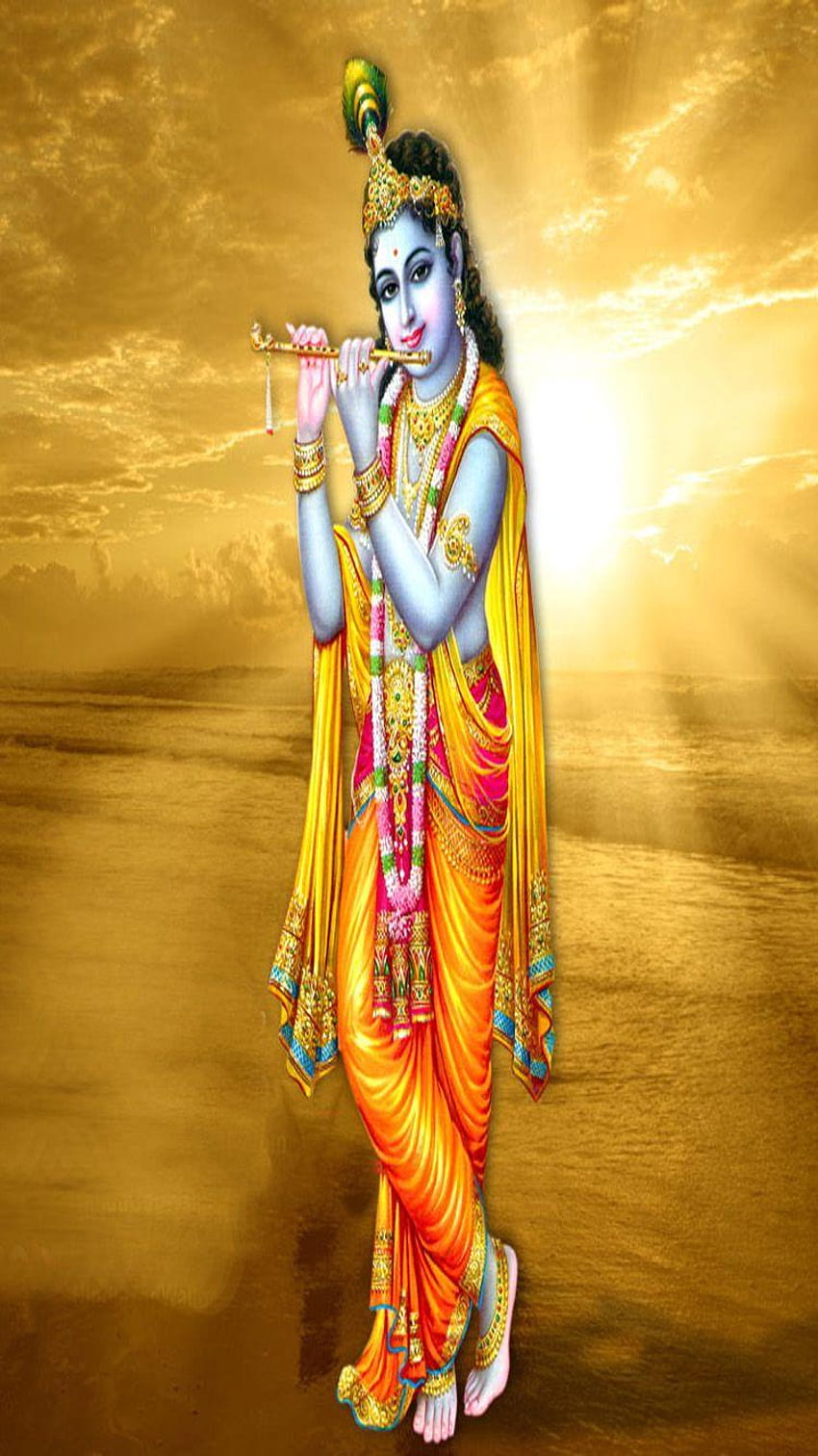 God Krishna iphone 6 high definition, radha krishna high resolution HD phone wallpaper