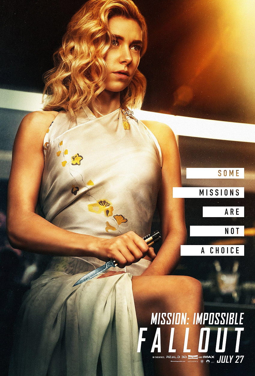 Vanessa Kirby Talks Mission: Impossible – Fallout、Hobbs and Shaw、 HD電話の壁紙