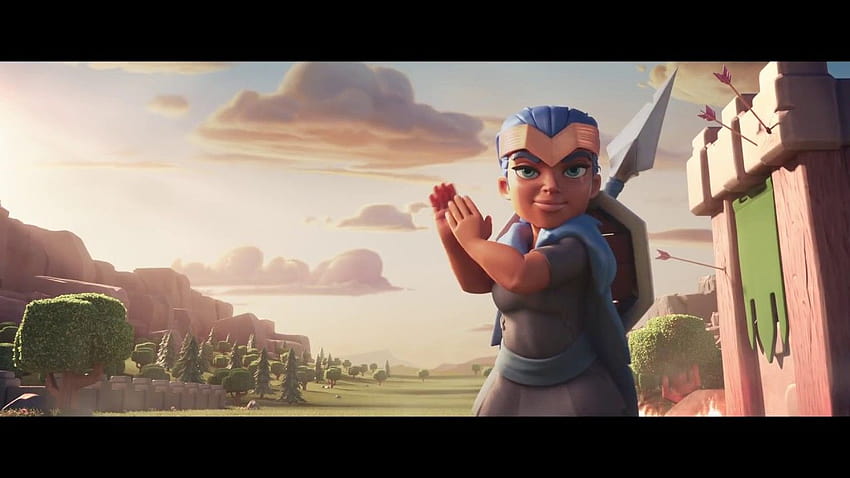 Clash of Clans: Royal Champion Does NOT Retreat! HD wallpaper