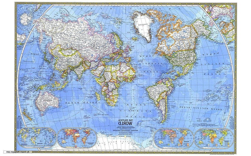 Old World Map, world map atlas full HD wallpaper