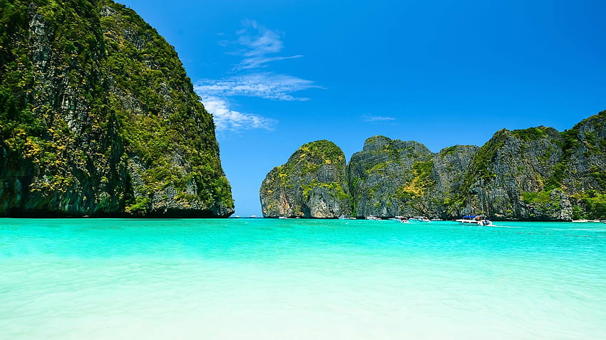 Phi Phi Island Thailand , phi phi beach HD wallpaper
