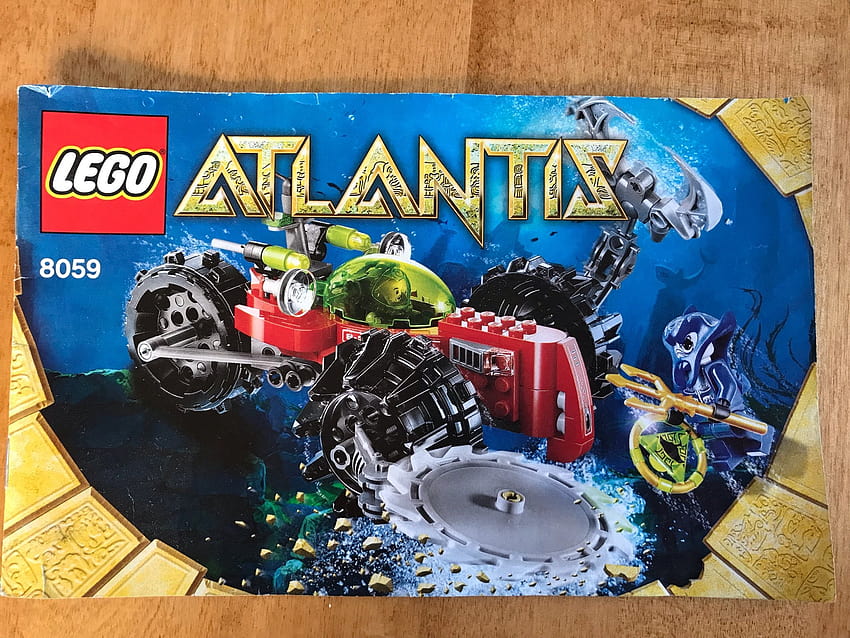 LEGO Atlantis Seabed Scavenger 8059 ชุดของเล่นและเกม วอลล์เปเปอร์ HD