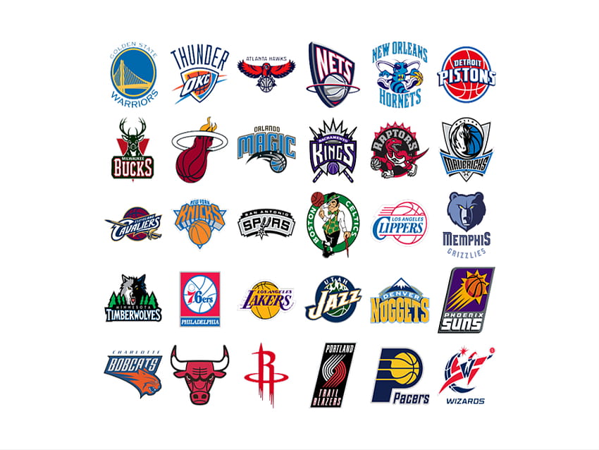 лога за отборите на НБА, лого на източната конференция HD тапет