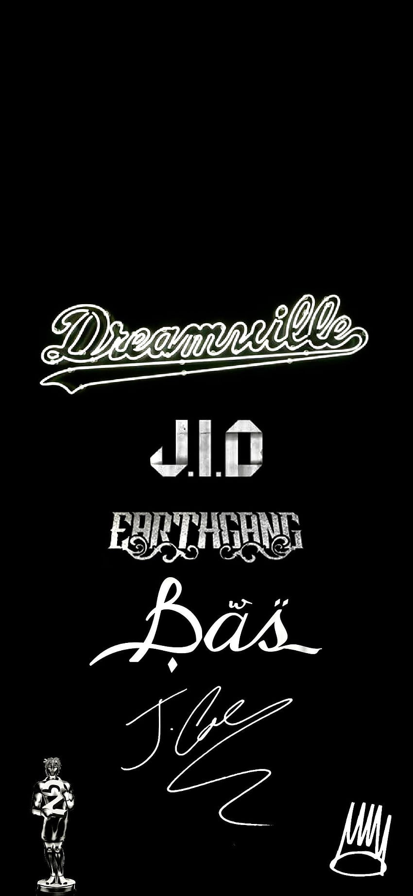 CORREGIDO] Dreamville, J. Cole, Bas, JID y EARTHGANG. : dreamvillerecords, j cole iphone 11 fondo de pantalla del teléfono