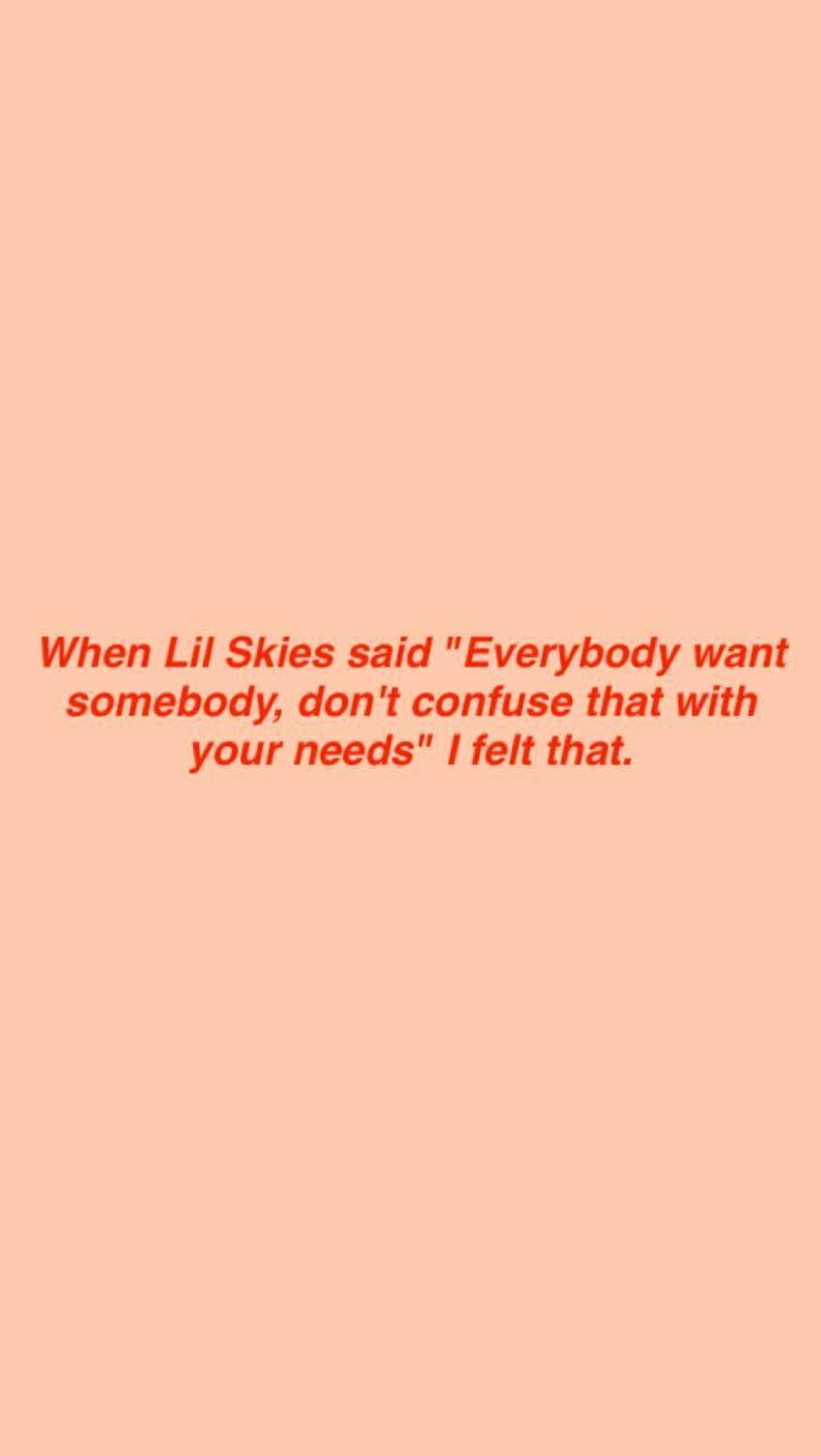 Lil Skies lyric, lil skies albums HD phone wallpaper