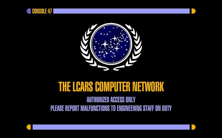 Star Trek LCARS Tapeta HD