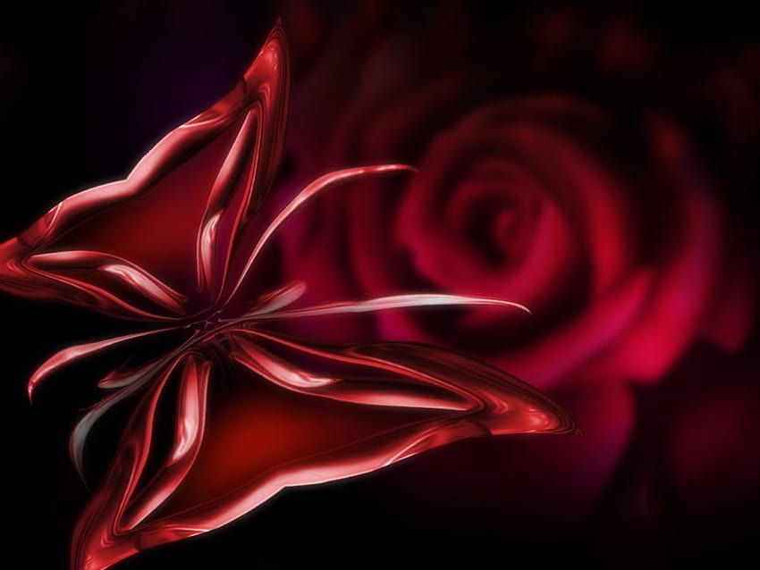 Astonishing Gothic Rose, blood rose HD wallpaper | Pxfuel