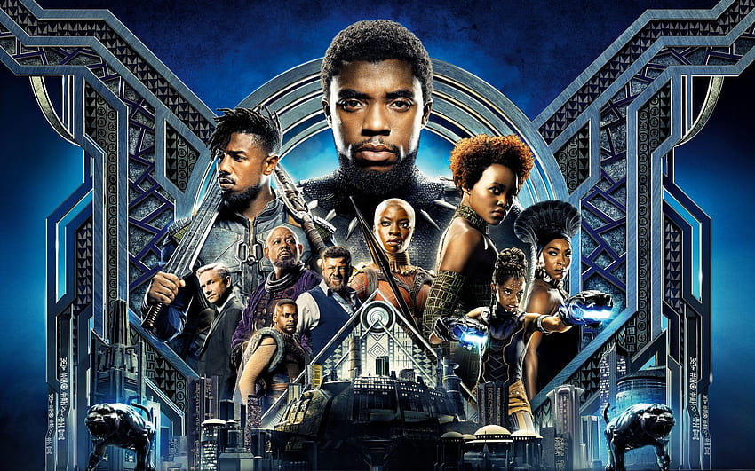 Black Panther 2018 Movie Fantasy Science Fiction Marvel Film, science fiction 2018 HD wallpaper