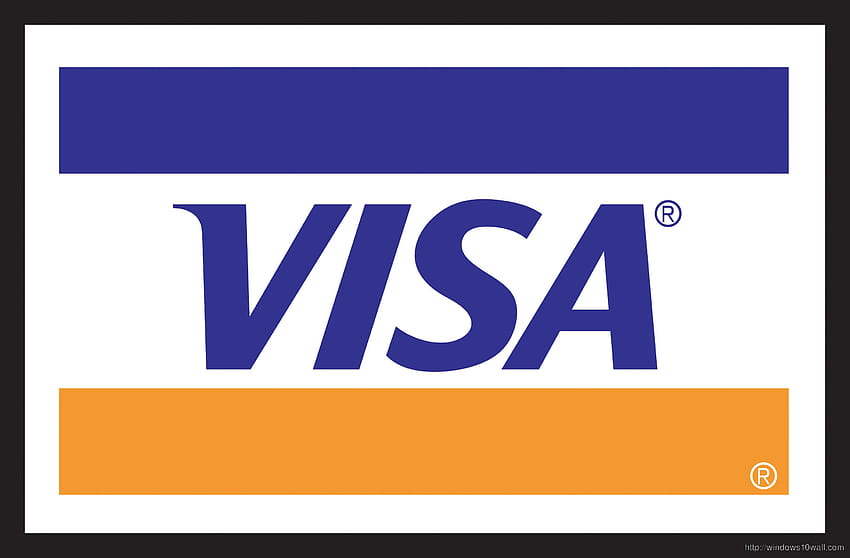 Фонове с лого на Visa HD тапет