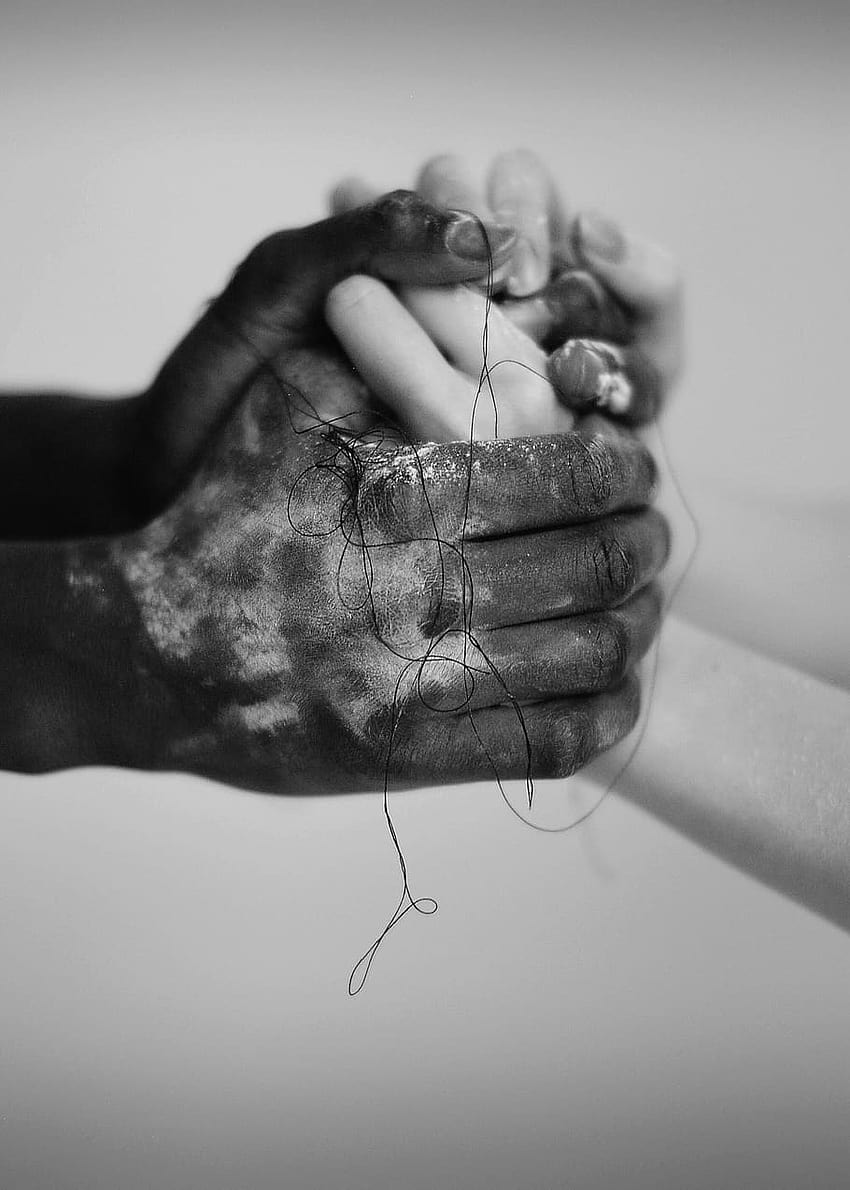 : person's hands, finger, human, holding hands, interracial HD phone wallpaper