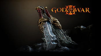 God of War Logo, god of war 3 HD wallpaper