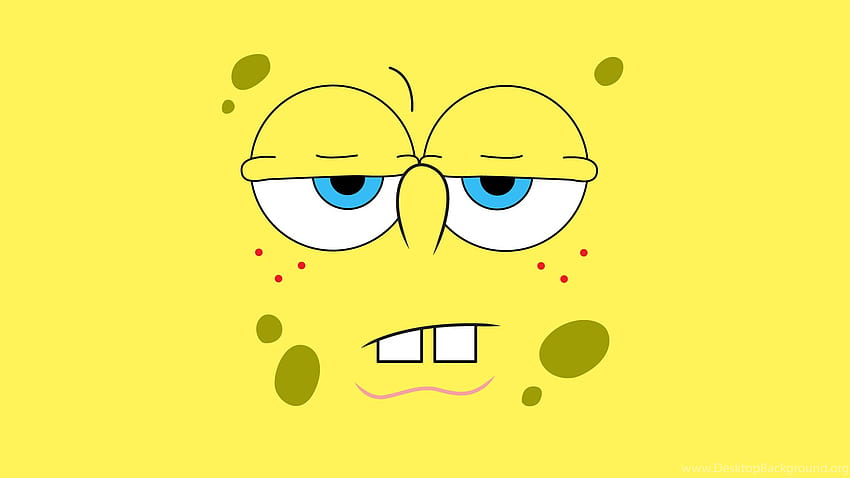 SpongeBob SquarePants ใบหน้าเศร้า .png พื้นหลัง ใบหน้าของฟองน้ำบ็อบ วอลล์เปเปอร์ HD