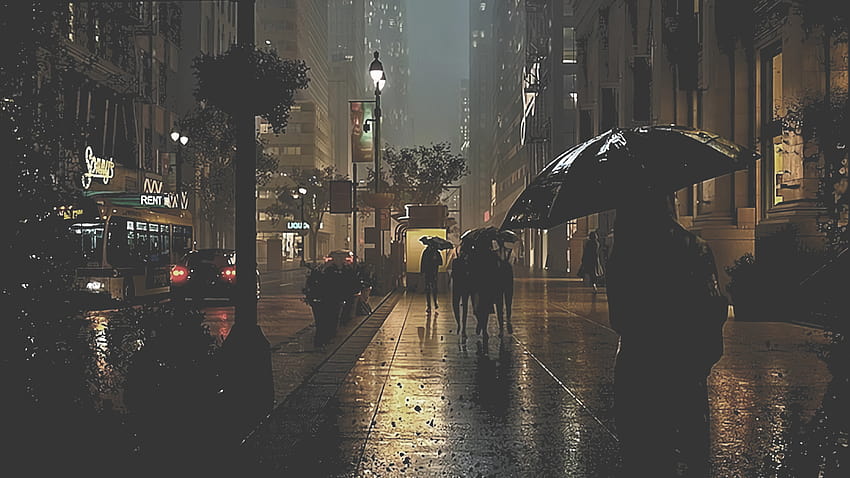 Un jour de pluie : reddit, jour d'hiver pluvieux Fond d'écran HD