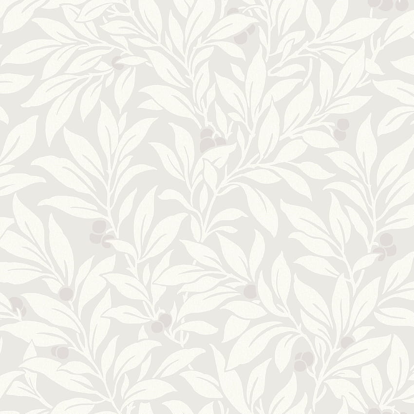 Fine Décor Mulberry Soft Grey Floral HD phone wallpaper