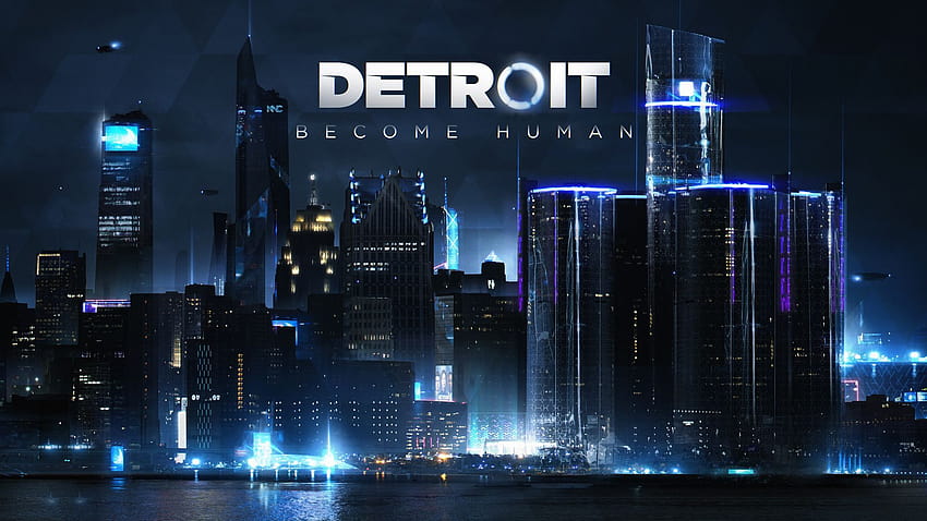 Detroit Become Human, Detroit City aus nächster Nähe HD-Hintergrundbild
