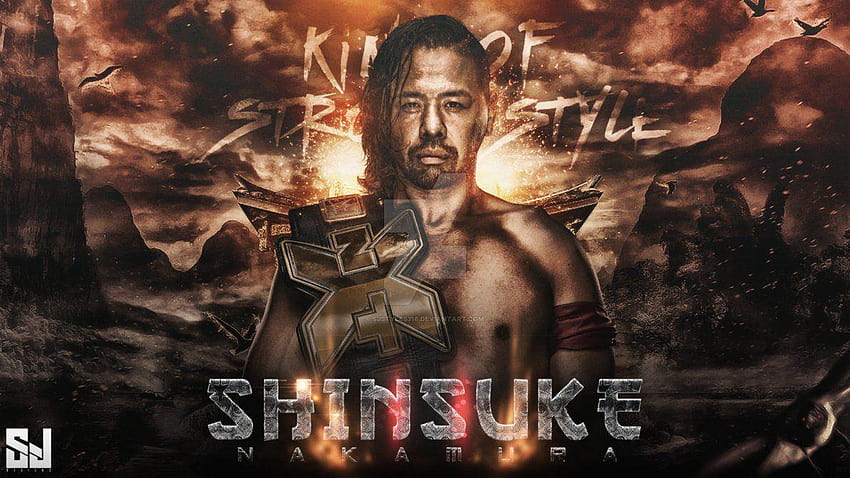 AJ Styles VS. Shinsuke Nakamura WM34 Wallpaper by AmbriegnsAsylum16 on  DeviantArt