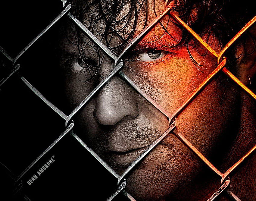 WWE Hell in a Cell 2014: Дийн Амброуз и Сет Ролинс крадат логото на Дийн Амброуз HD тапет