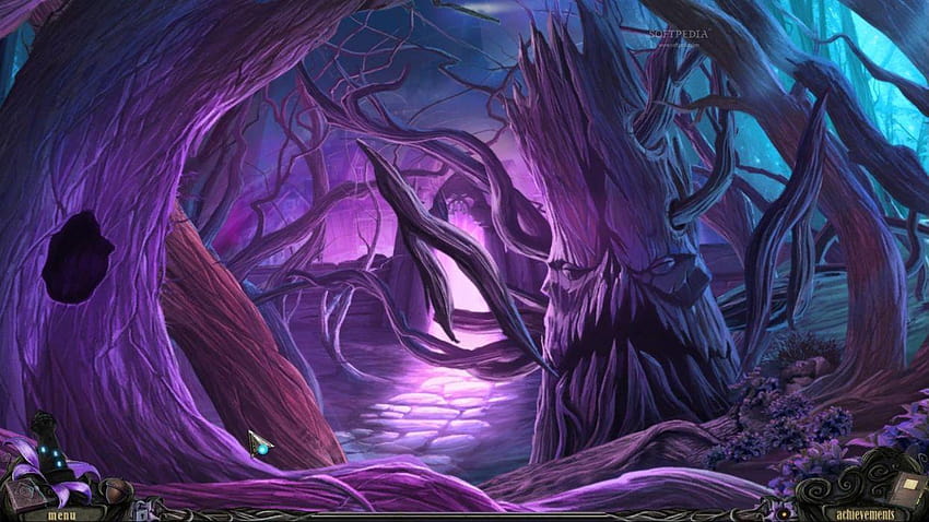 Permainan Ungu, fantasi ungu Wallpaper HD