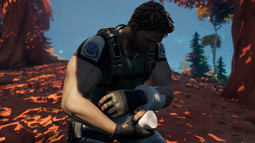 Chris Redfield Fortnite Hd Wallpaper Pxfuel 3841