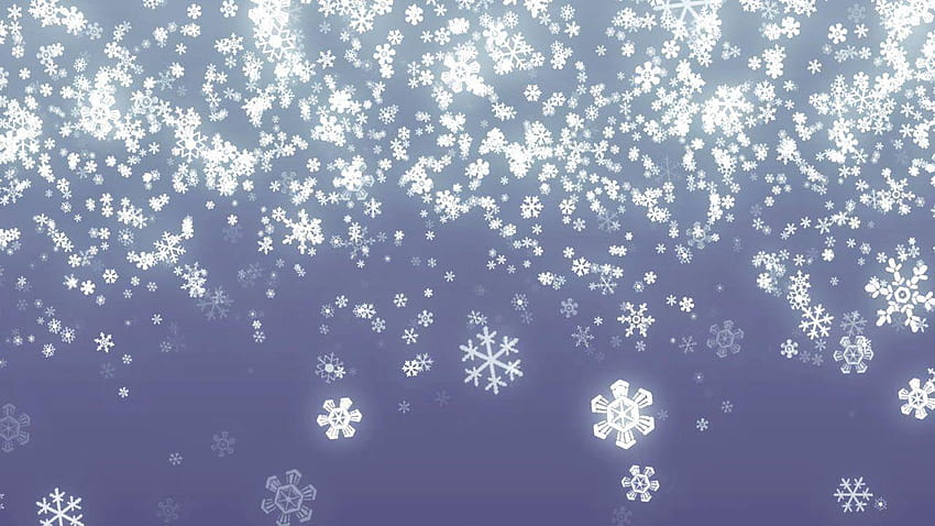 Falling Snowflakes Backgrounds Loop for Winter/Holidays, snowflake copyright HD wallpaper