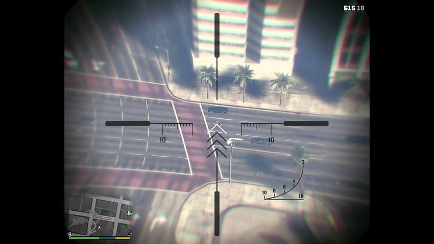 GTA 5 PC Rooftop Sniper Civilian Kill, cecchini sul tetto Sfondo HD