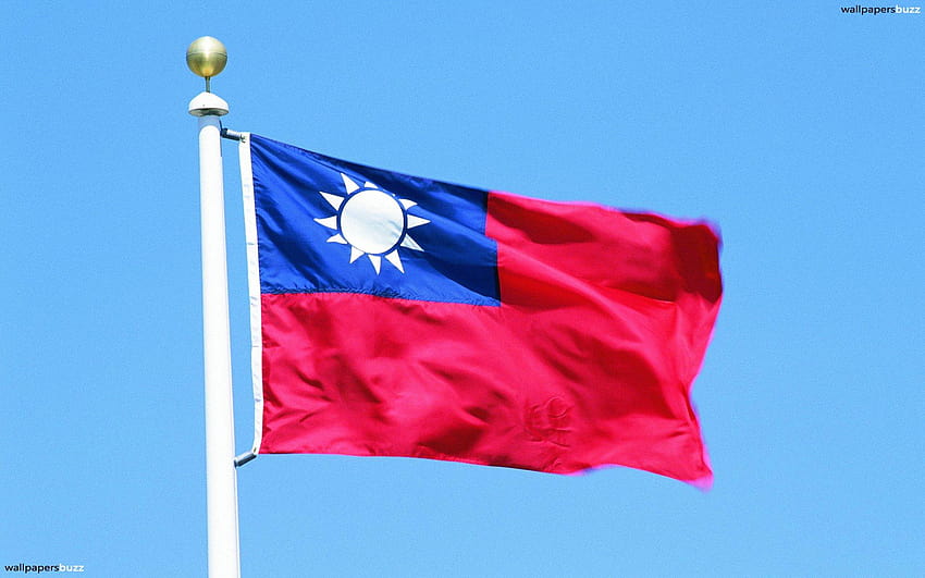 The flag of Taiwan, taiwan flag HD wallpaper